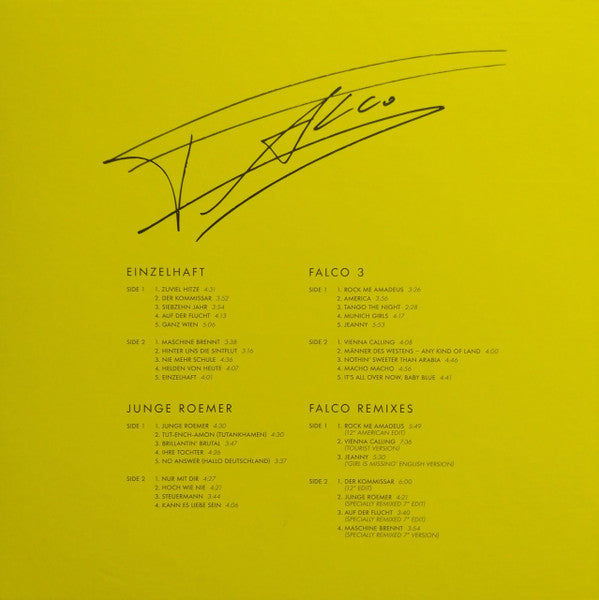 Falco : Falco - The Box (Box, Comp, Ltd, RM, 180 + LP, Album, RE, Blu + LP,)
