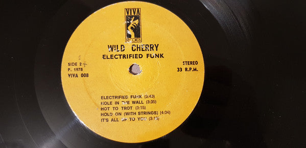Wild Cherry : Electrified Funk (LP, Album)