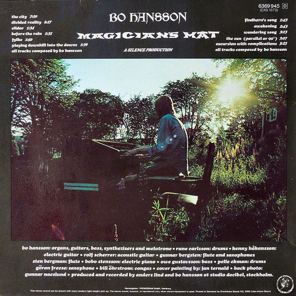 Bo Hansson : Magician's Hat (LP, Album)