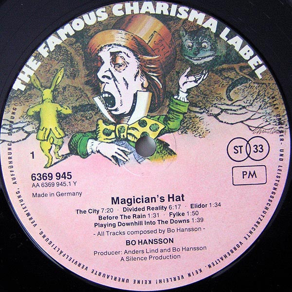 Bo Hansson : Magician's Hat (LP, Album)