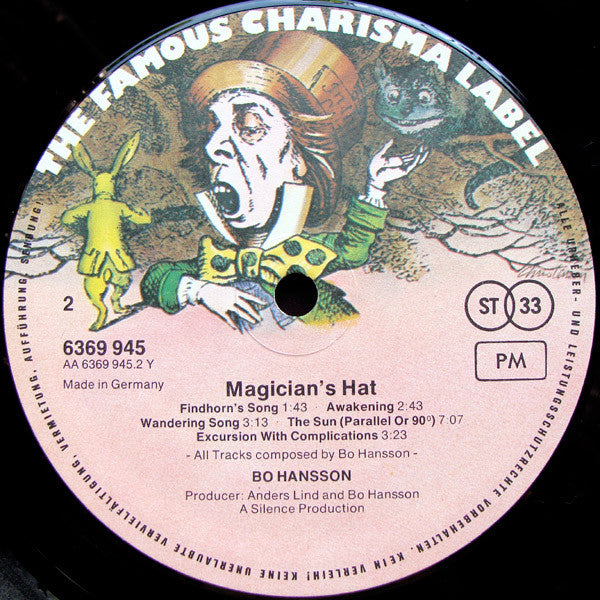 Bo Hansson : Magician's Hat (LP, Album)