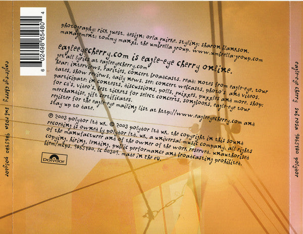 Eagle-Eye Cherry : Sub Rosa (CD, Album)