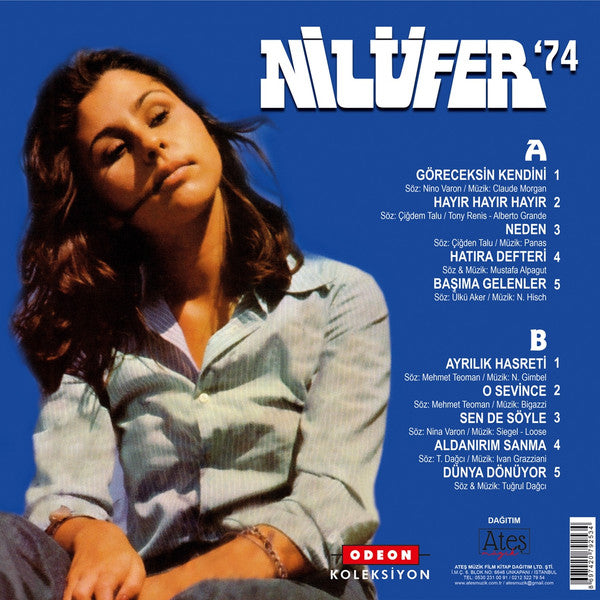 Nilüfer : Nilüfer '74 (LP, Album, RE, RM)