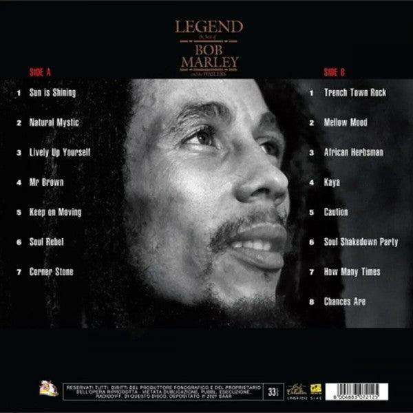 Bob Marley & The Wailers : Legend The Best Of (LP, Comp, Ltd)