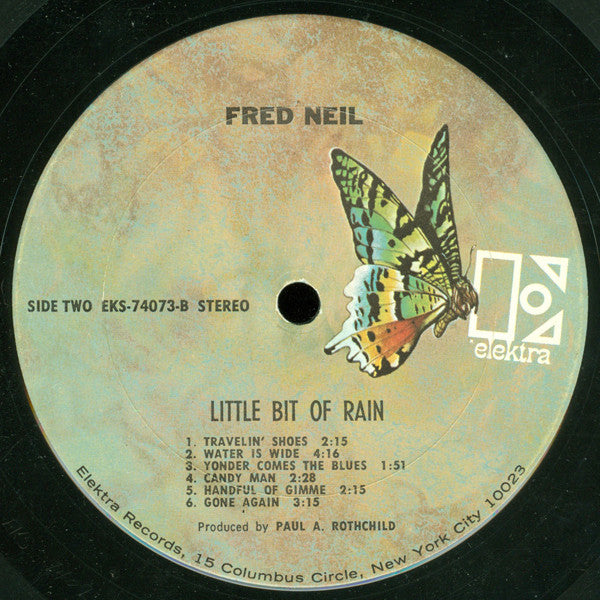 Fred Neil : Little Bit Of Rain (LP, Album, RE, Ter)
