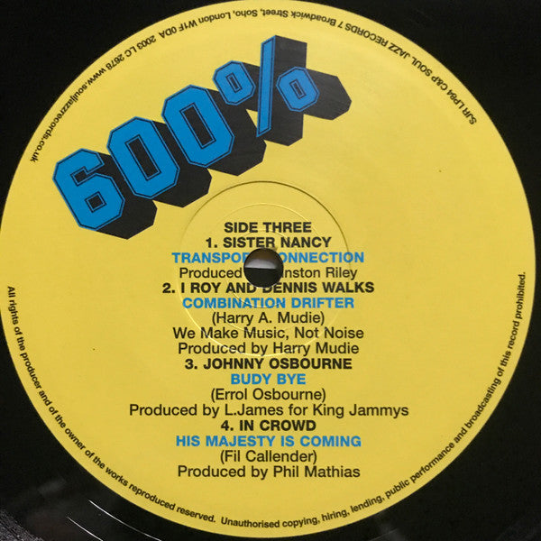 Various : 600% Dynamite! (2xLP, Comp)