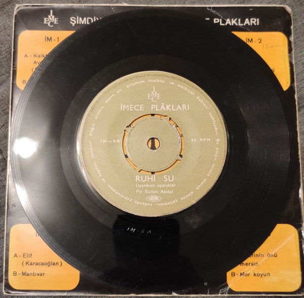 Ruhi Su : Uyuriken Uyardılar / Yine Bir Gariplik Düştü Serime (7", Single)