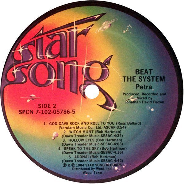 Petra (9) : Beat The System (LP, Album)