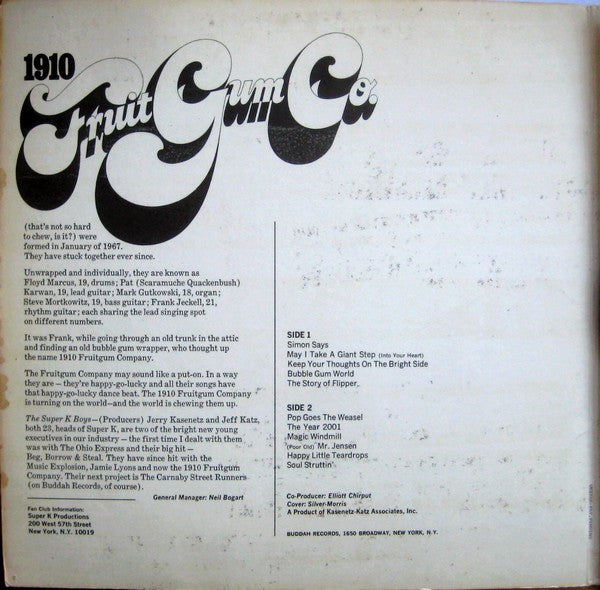 1910 Fruitgum Company : Simon Says (LP, Album, CTH)