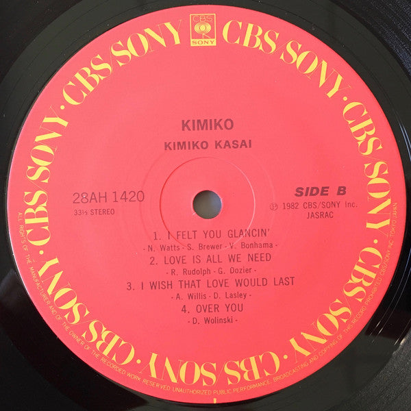 Kimiko Kasai : Kimiko (LP, Album)
