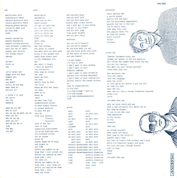 EX- : Stop/Don't (12", Album)