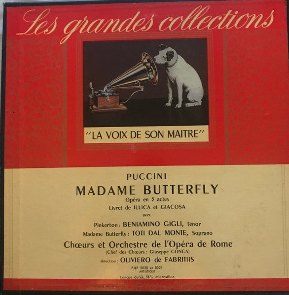 Giacomo Puccini : Madame Butterfly (2xLP + Box, Album)