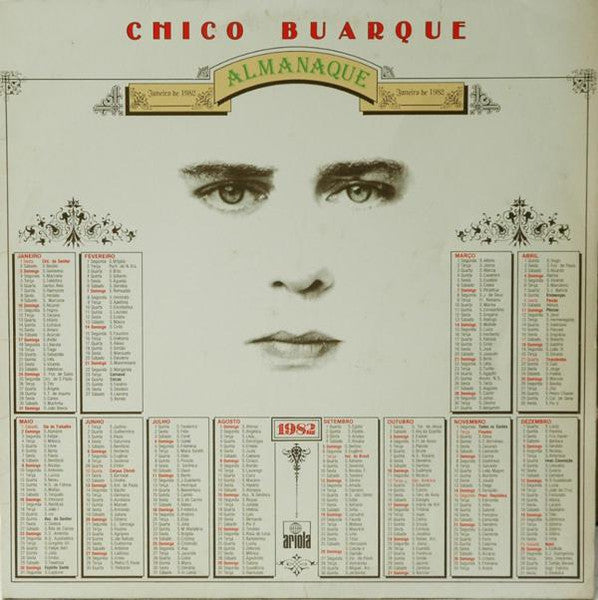 Chico Buarque : Almanaque (LP, Album)
