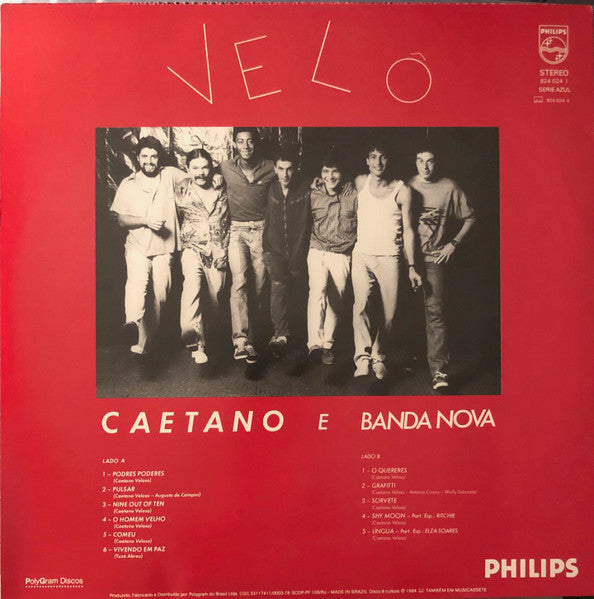 Caetano Veloso : Velô (LP, Album, Boo)