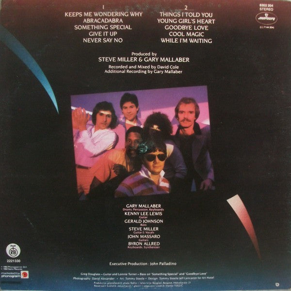 Steve Miller Band : Abracadabra (LP, Album)