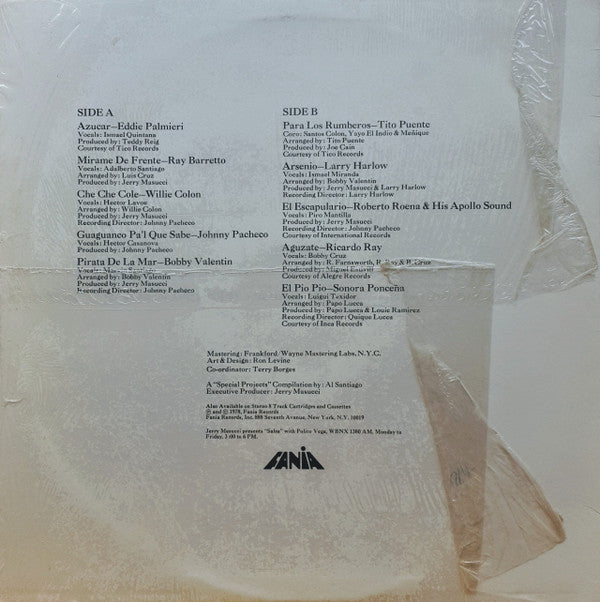 Jerry Masucci Presents Various : Salsa Greats Vol. 2 (LP, Comp)