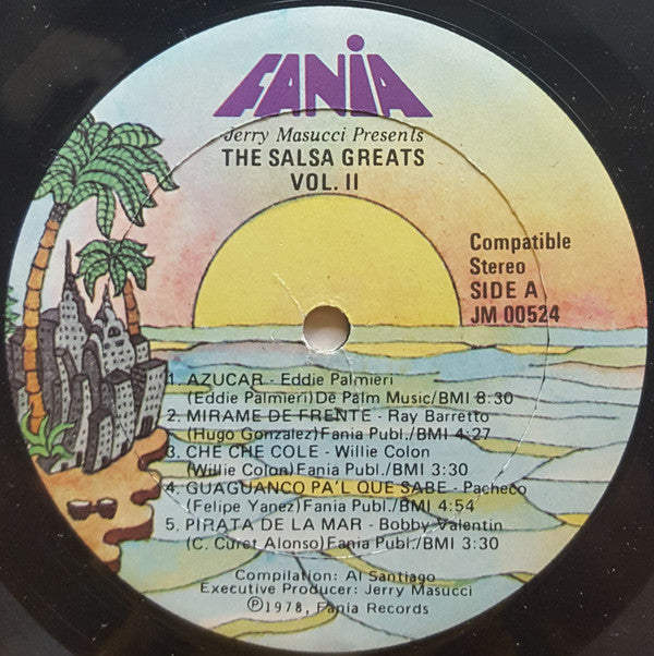 Jerry Masucci Presents Various : Salsa Greats Vol. 2 (LP, Comp)
