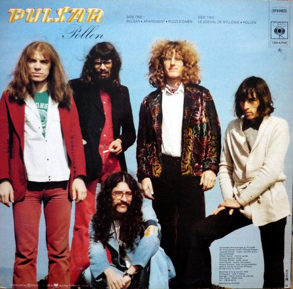 Pulsar (9) : Pollen (LP, Album, RE)