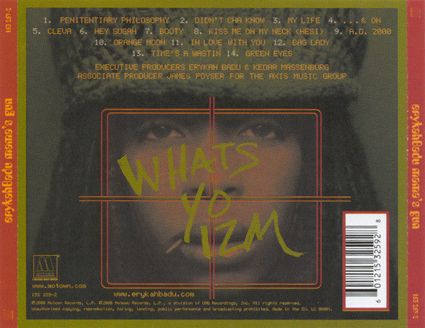Erykah Badu : Mama's Gun (CD, Album)