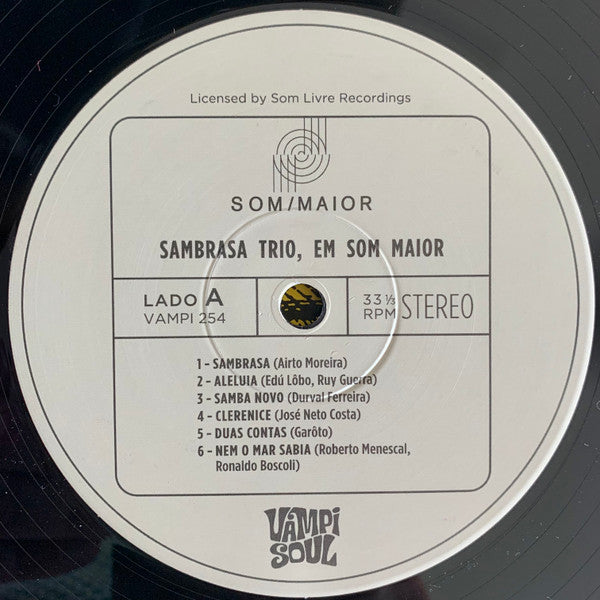 Sambrasa Trio : Em Som Maior (LP, Album, RE)
