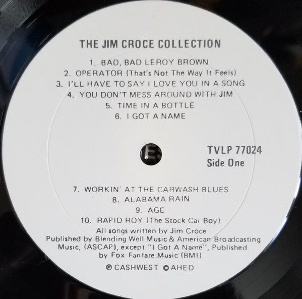 Jim Croce : The Jim Croce Collection (20 Original Hits) (LP, Comp)