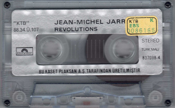 Jean-Michel Jarre : Revolutions (Cass, Album, Fir)
