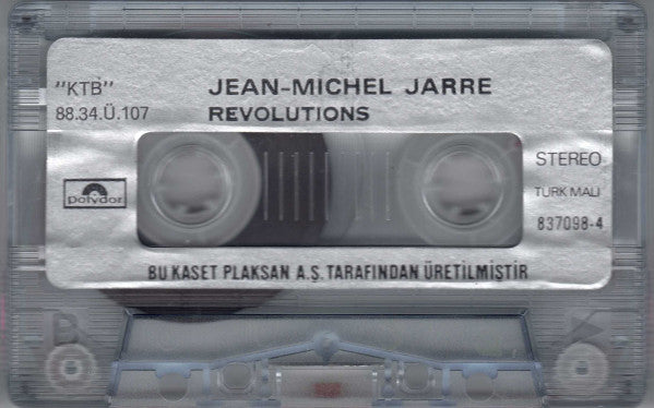 Jean-Michel Jarre : Revolutions (Cass, Album, Fir)