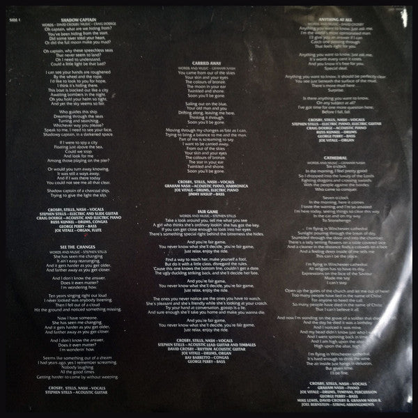 Crosby, Stills & Nash : CSN (LP, Album, Tex)
