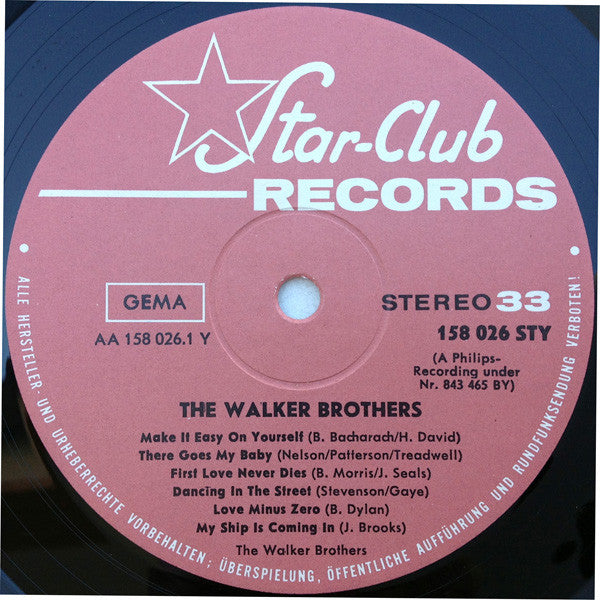 The Walker Brothers : The Walker Brothers (LP, Album)
