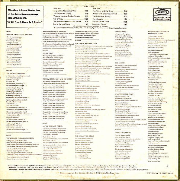 Donovan : For Little Ones (LP)
