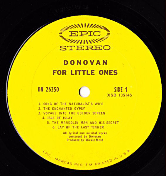 Donovan : For Little Ones (LP)