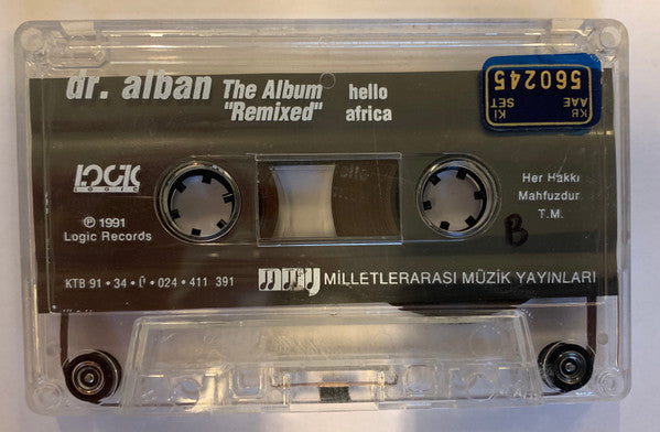 Dr. Alban : Hello Afrika  The Album Remixed (Cass, Album)