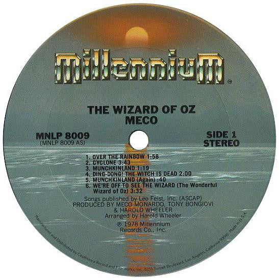 Meco Monardo : The Wizard Of Oz (LP, Album, PRC)