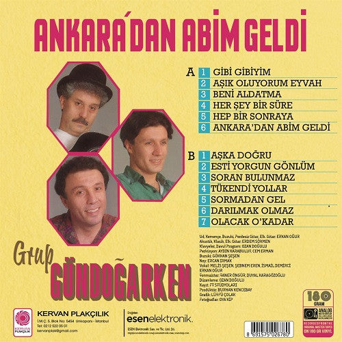 Grup Gündoğarken : Ankara'dan Abim Geldi (LP, Album)