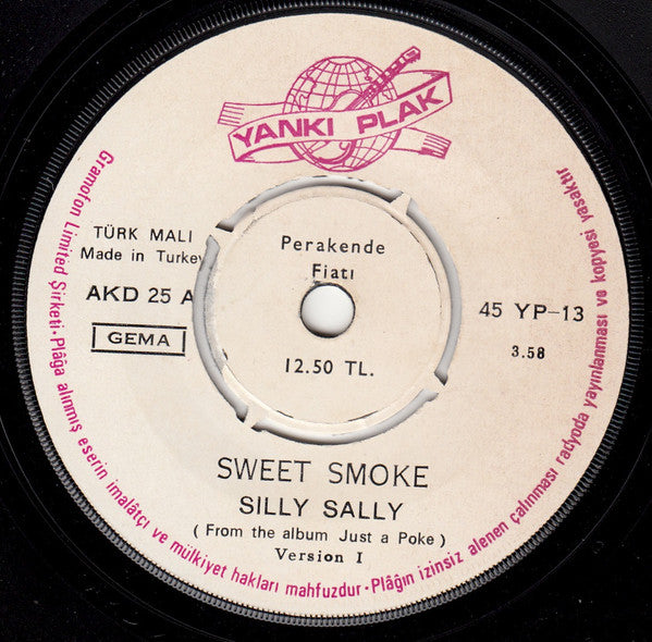Sweet Smoke : Silly Sally (7", Single)
