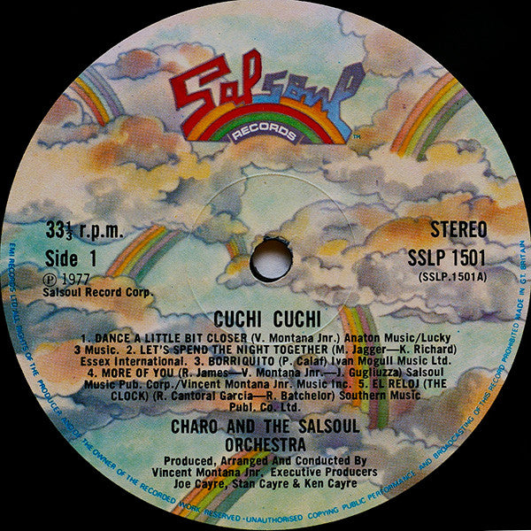Charo And The Salsoul Orchestra : Cuchi-Cuchi (LP, Album)