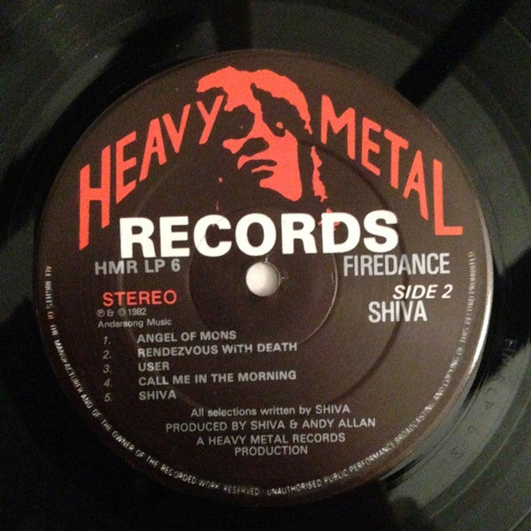 Shiva (21) : Firedance (LP, Album)