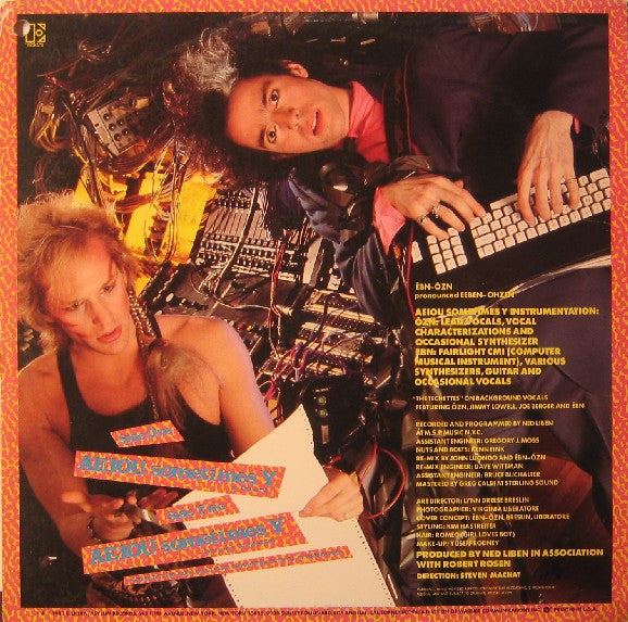 Ēbn-Ōzn : AEIOU Sometimes Y (12", Single, SP )