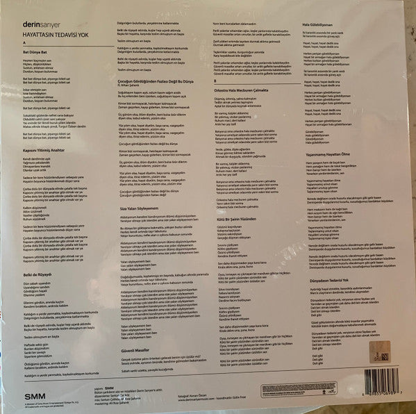 Derin Sarıyer : Hayattasın Tedavisi Yok (LP, Album)