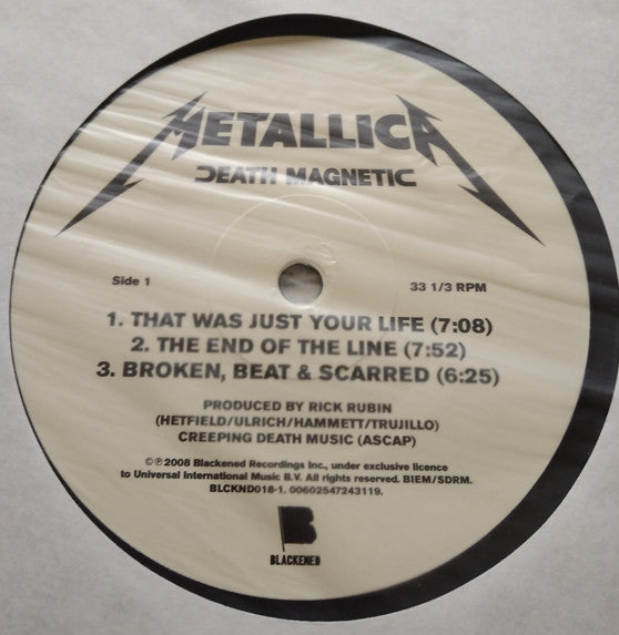 Metallica : Death Magnetic (2xLP, Album, RE, RP, Gat)