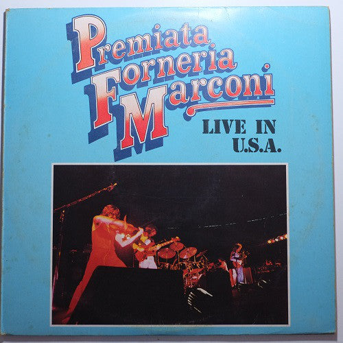 Premiata Forneria Marconi : Live In U.S.A. (LP, Album)