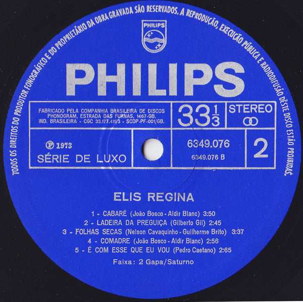 Elis Regina : Elis (LP, Album)