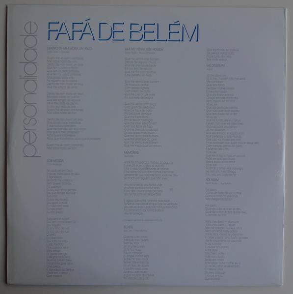 Fafá De Belém : Personalidade (LP, Comp, RM)