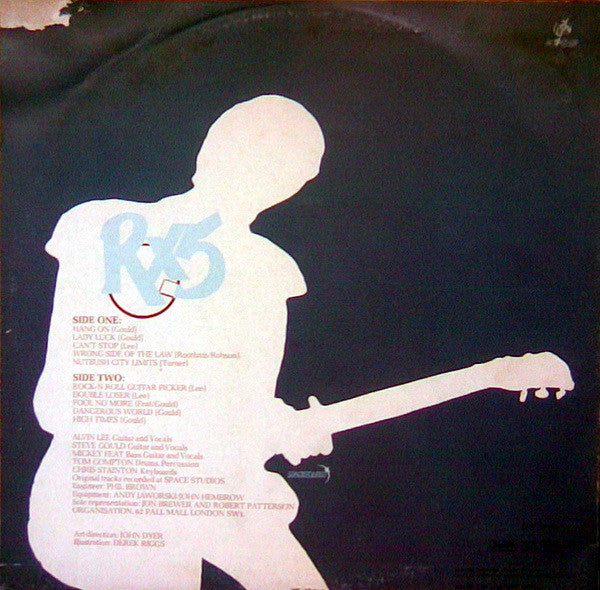 Alvin Lee : RX5 (LP, Album, Bla)