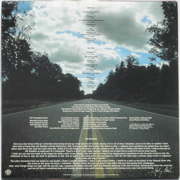 Johnny Cash : The Rambler (LP, Album)