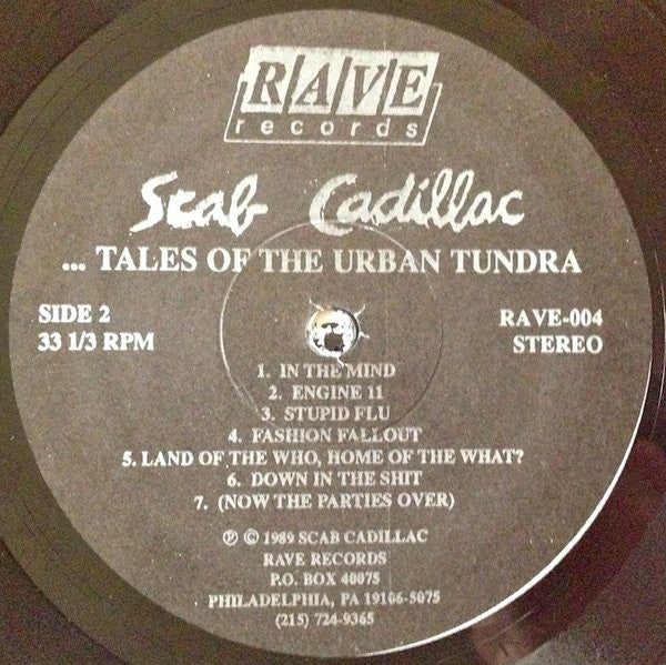 Scab Cadillac : Tagged & Numbered... ...Tales Of The Urban Tundra (LP, Album, Ltd)