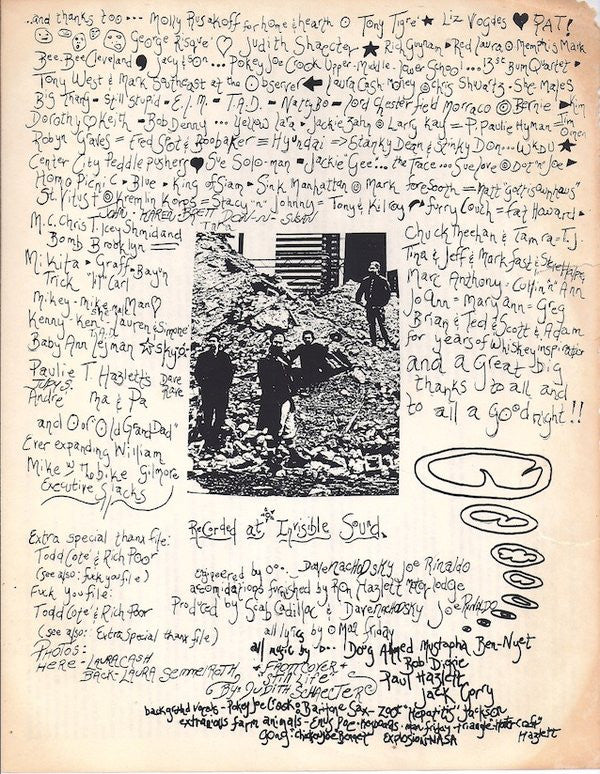 Scab Cadillac : Tagged & Numbered... ...Tales Of The Urban Tundra (LP, Album, Ltd)