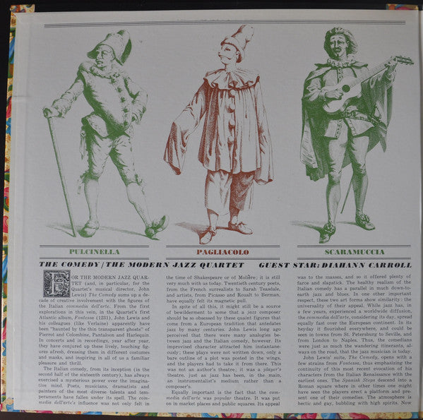 The Modern Jazz Quartet : The Comedy (LP, Album, RP, Bla)