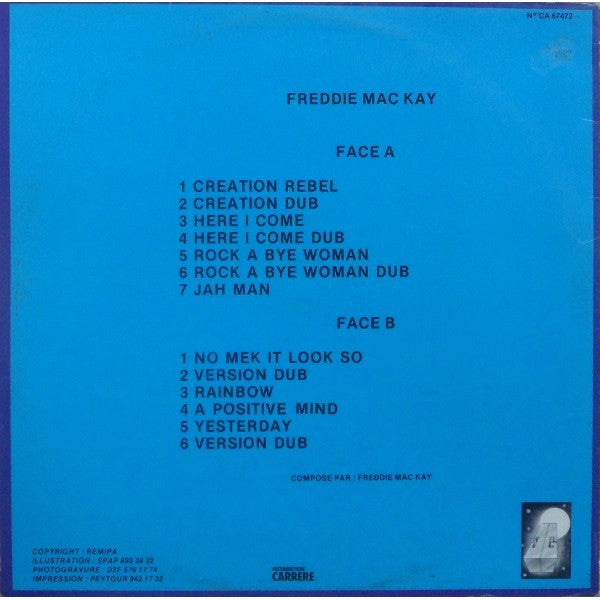 Freddie Mc Kay* : Freddie Mc Kay (LP, Album)