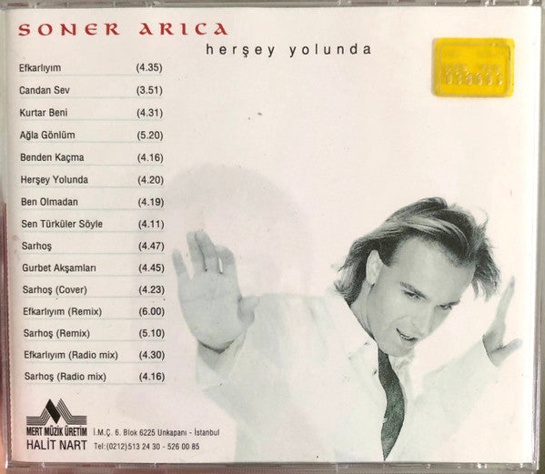 Soner Arıca : Herşey Yolunda (CD, Album)
